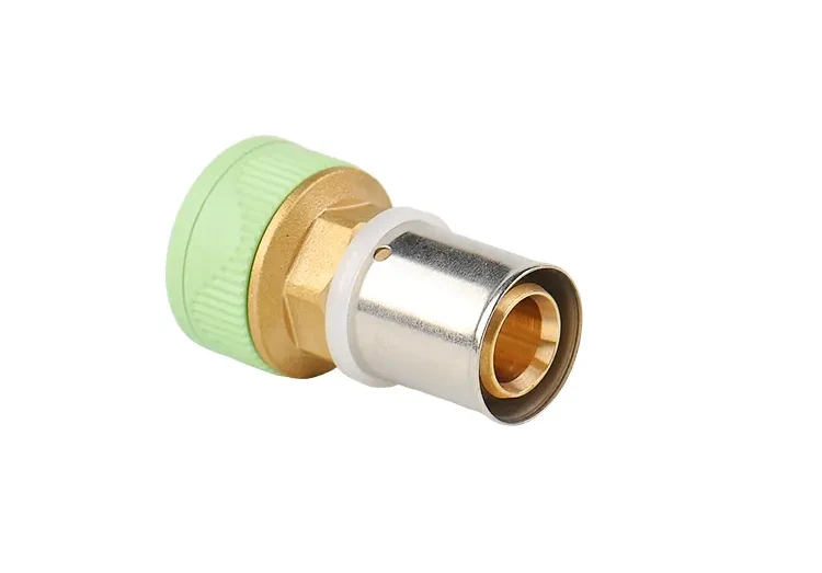 Brass Combined Press-fit and Quick Connect Joint